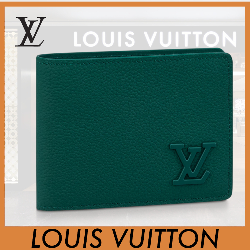 Louis Vuitton Multiple お財布 アエログラム Green 送料込み