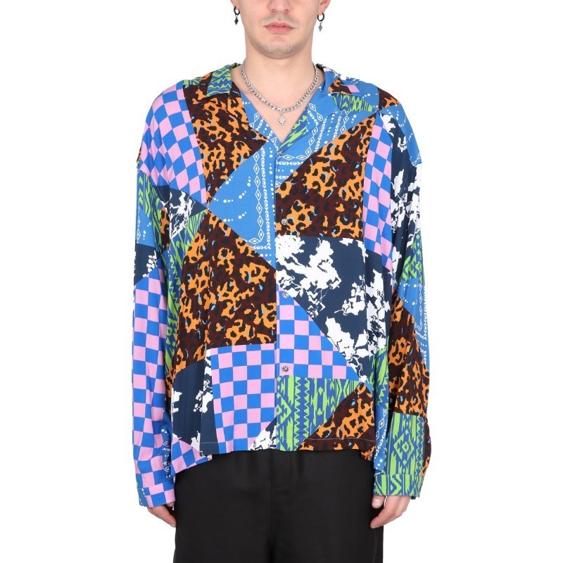 Tシャツ・カットソー Marcelo Burlon HAWAII MIX & MATCH SHIRT