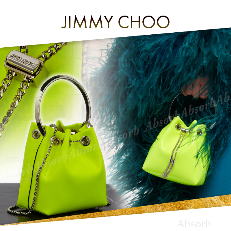 【23AW NEW】Jimmy Choo_women / Bon Bon Small バケットバッグ