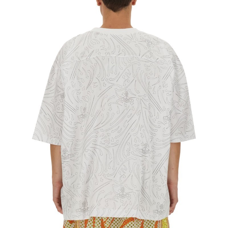 Tシャツ・カットソー Vivienne Westwood LOGO PRINT T-SHIRT (3G01000Y_J004OA401)