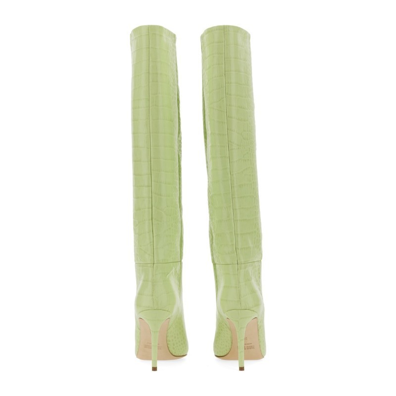 ロングブーツ PARIS TEXAS SS23 STILETTO BOOT 85 (PX548_XCOCOLIME)