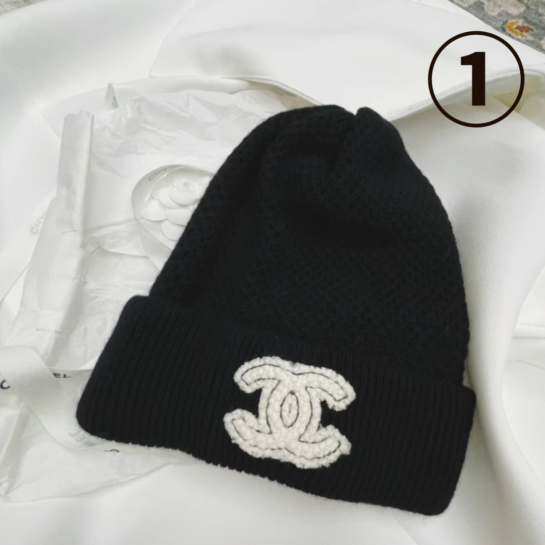 【☆おしゃれ度UP☆】CHANEL ニット帽 おしゃれ度UP♡】CHANEL ニット キャップ