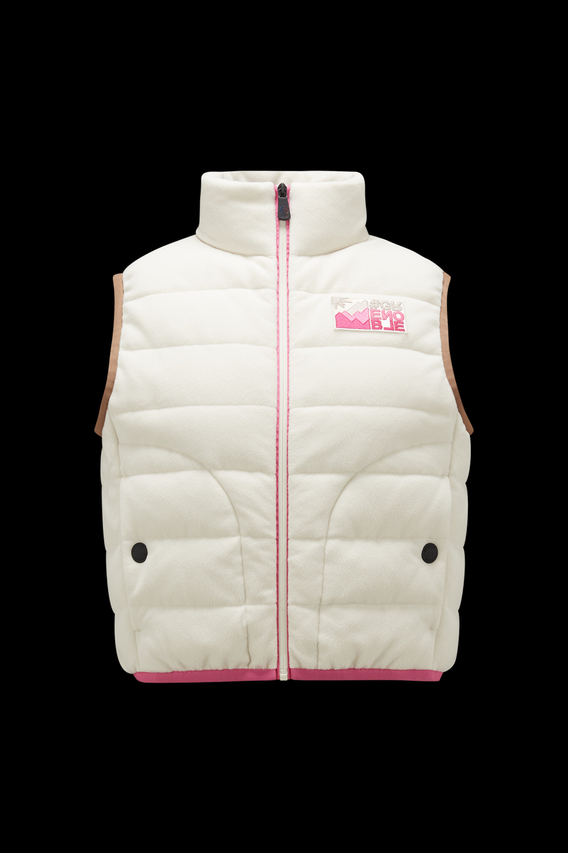 MONCLER GRENOBLE 2023/24秋冬新作 フリース素材ダウンベスト