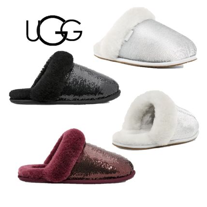 ファーサンダル UGG(アグ) サンダル・ミュール(レディース