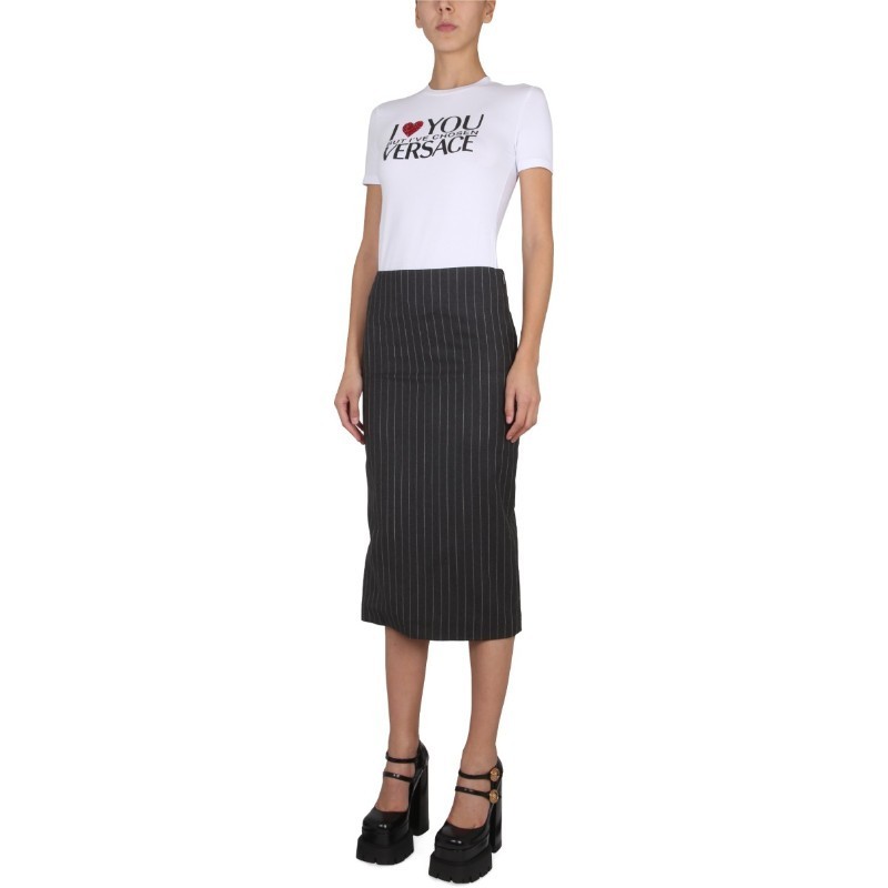 スカート VERSACE FW22 PENCIL SKIRT (1006670_1A009031E510)
