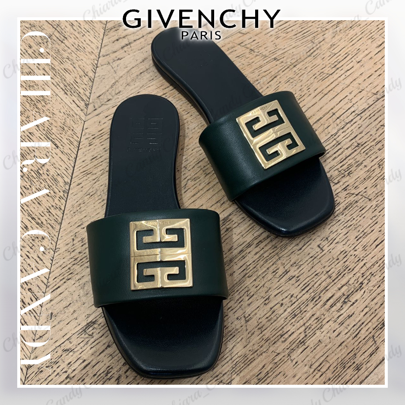 【23SS NEW】GIVENCHY_women / 4G フラット ミュール サンダル