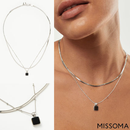 MISSOMA Necklaces & Pendants Casual Style Chain Party Style Silver Office Style