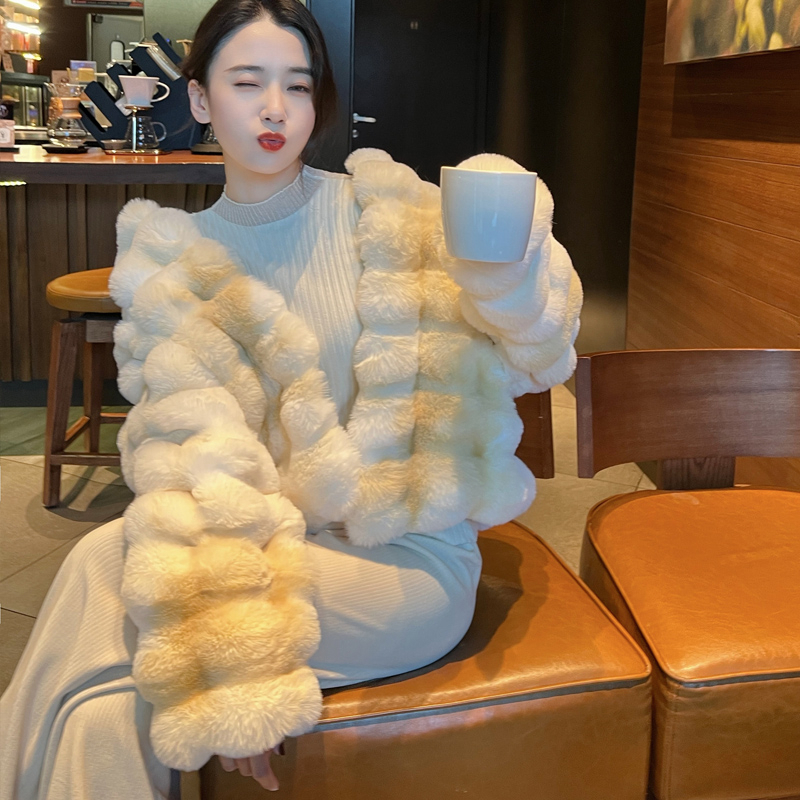 ジャケット ワッフル コート アウター 長袖 全4色 S~XL