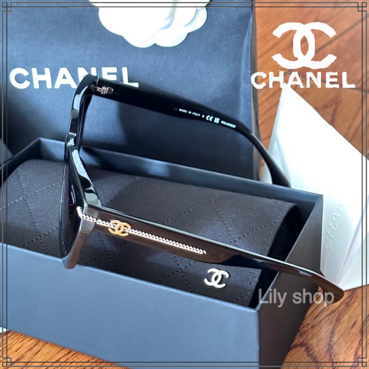 2色！CHANEL サングラス 人気