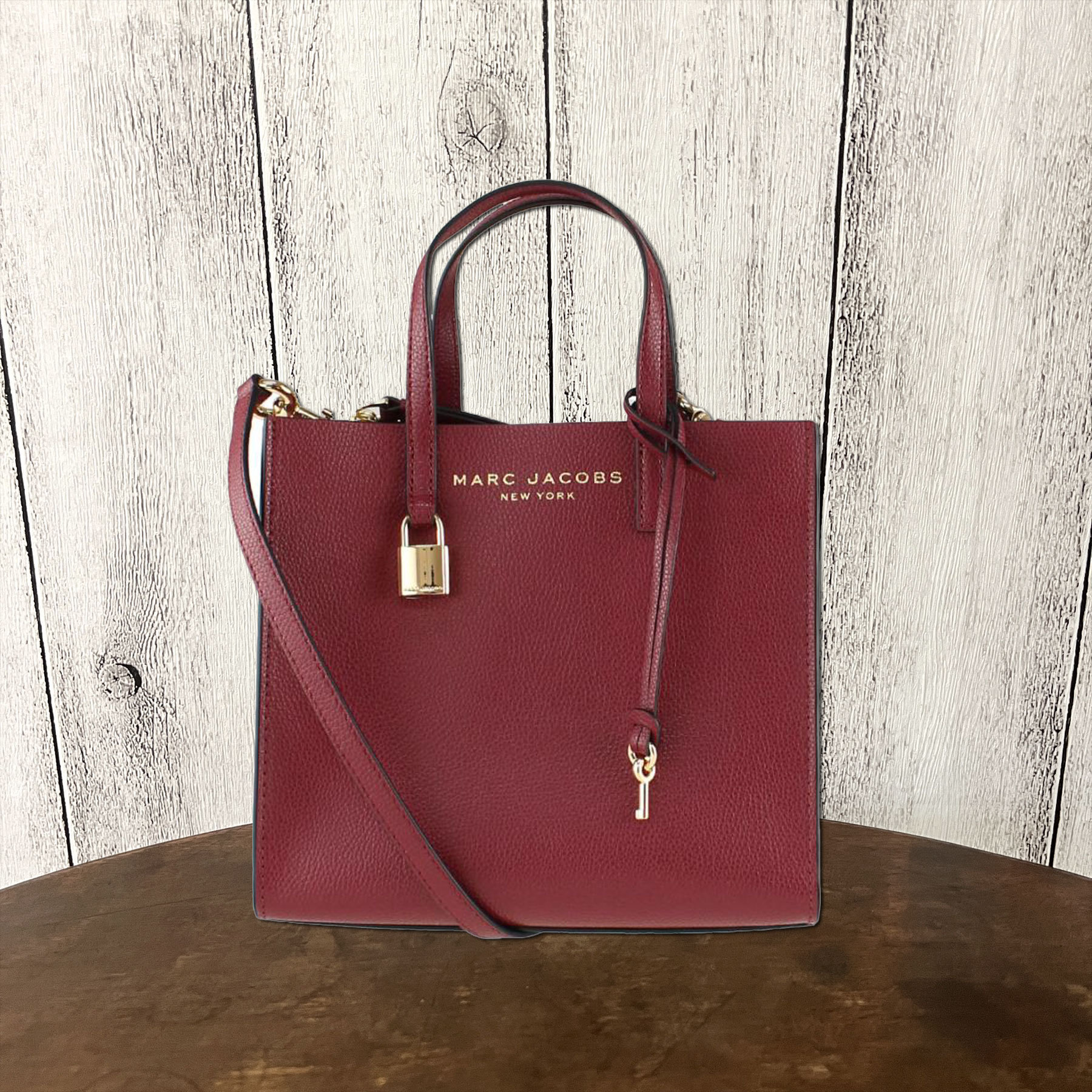 国内発送 送料無料☆ Marc Jacobs 2way Mini Grind Tote