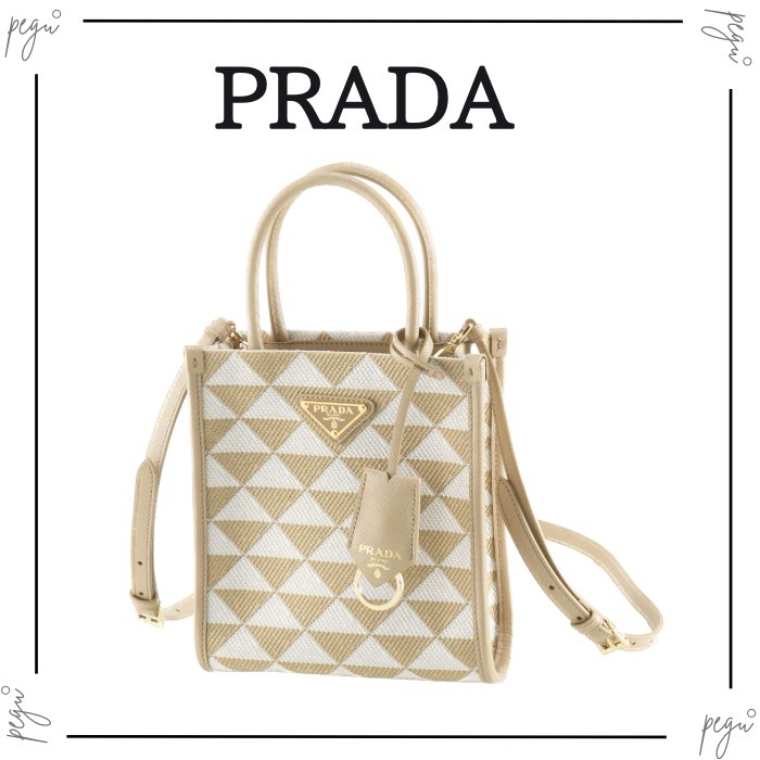 【PRADA】国内発送 ショルダーバッグ SYMBOL MINI ハンドバッグ