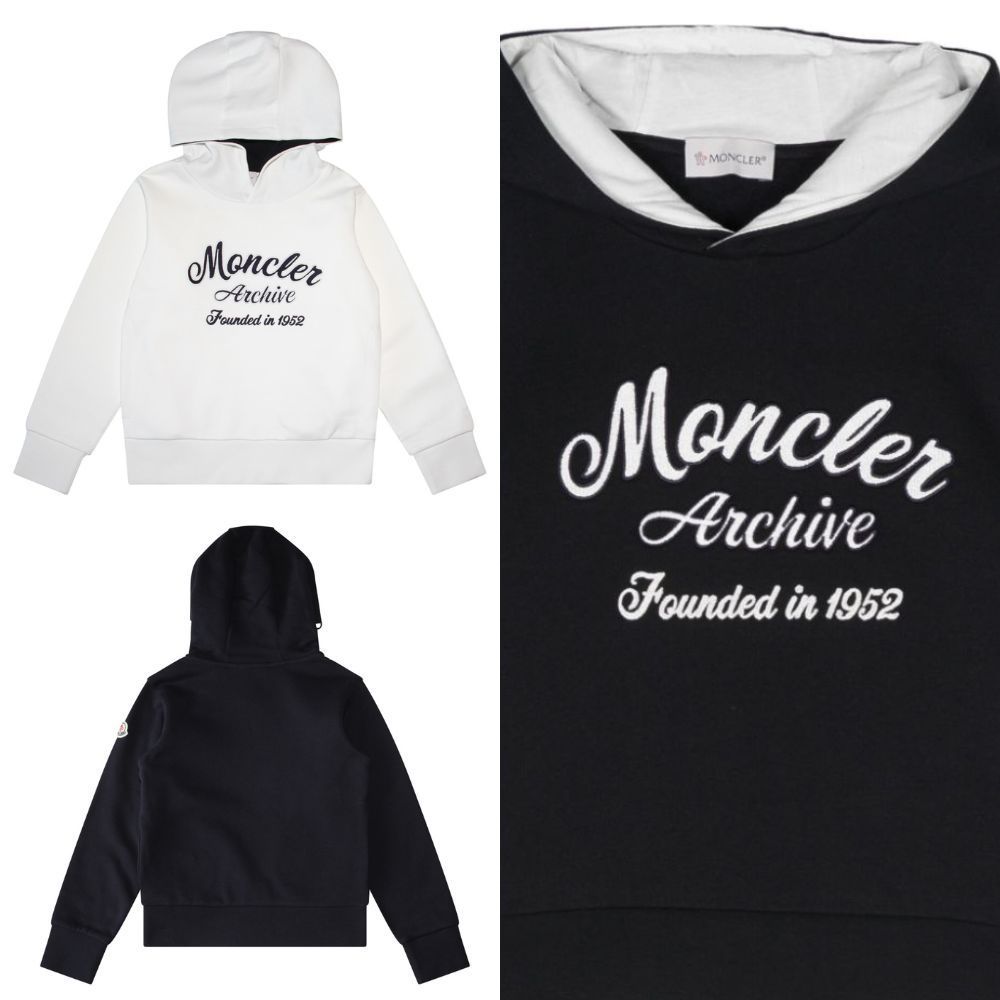 大人もＯＫ★【MONCLER】刺繍コットンTシャツ 刺繍 MONCLER(モンクレール) - 海外通販のBUYMA