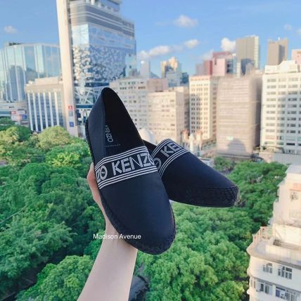 KENZO More Flats Street Style Logo Flats