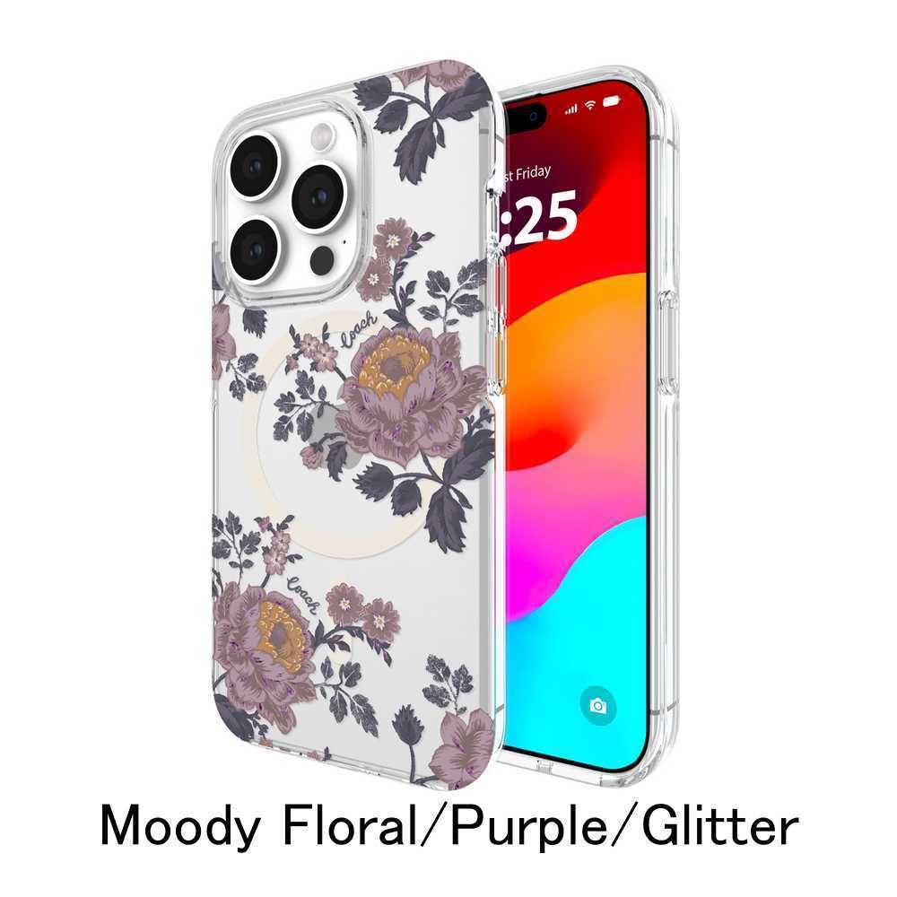 【国内発送】Coach★Moody Floral iPhone15シリーズケース