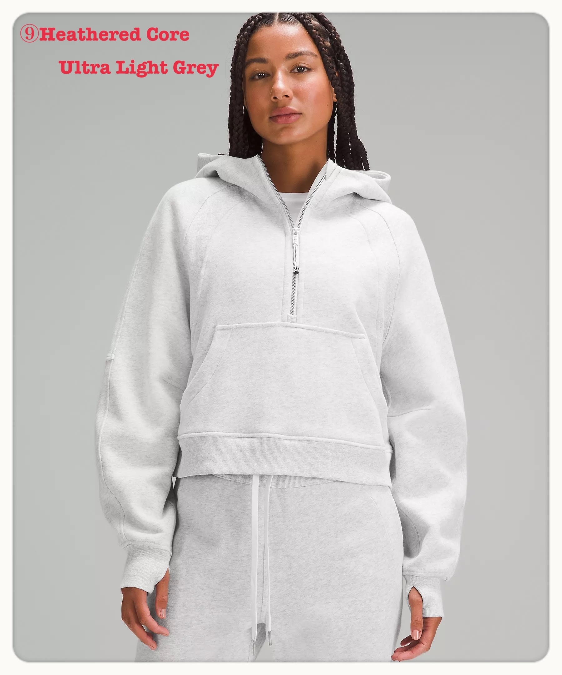 lululemon☆大人気パーカー☆ロゴフーディScuba Full-Zip Hoodie