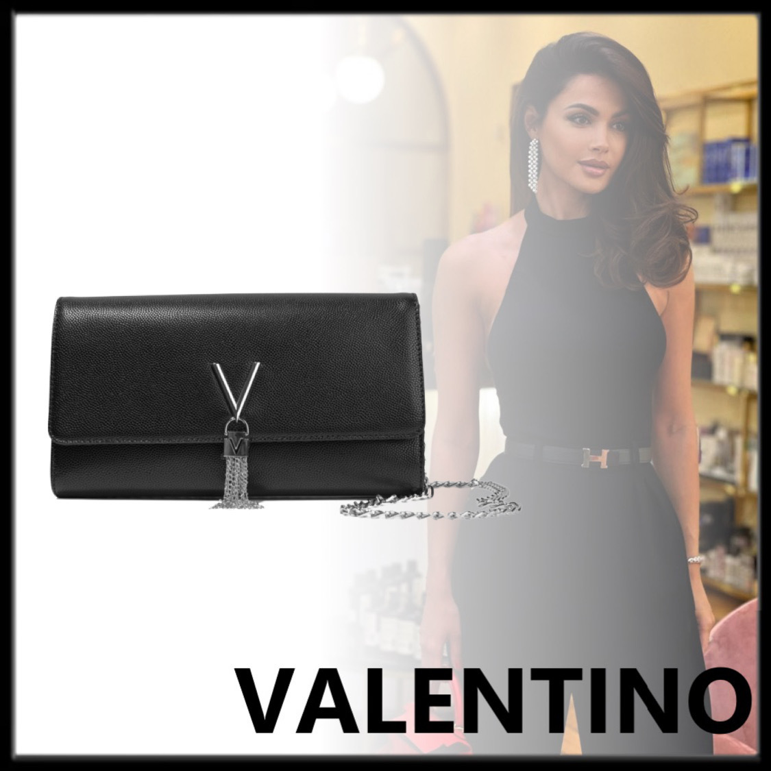 Valentino エレガント Divinaショルダーバッグ