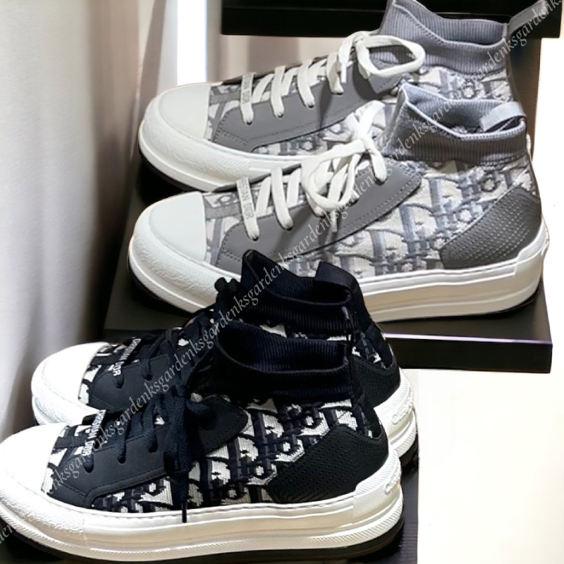 すぐ届く！DIOR WALK'N'DIOR プラットフォームスニーカー