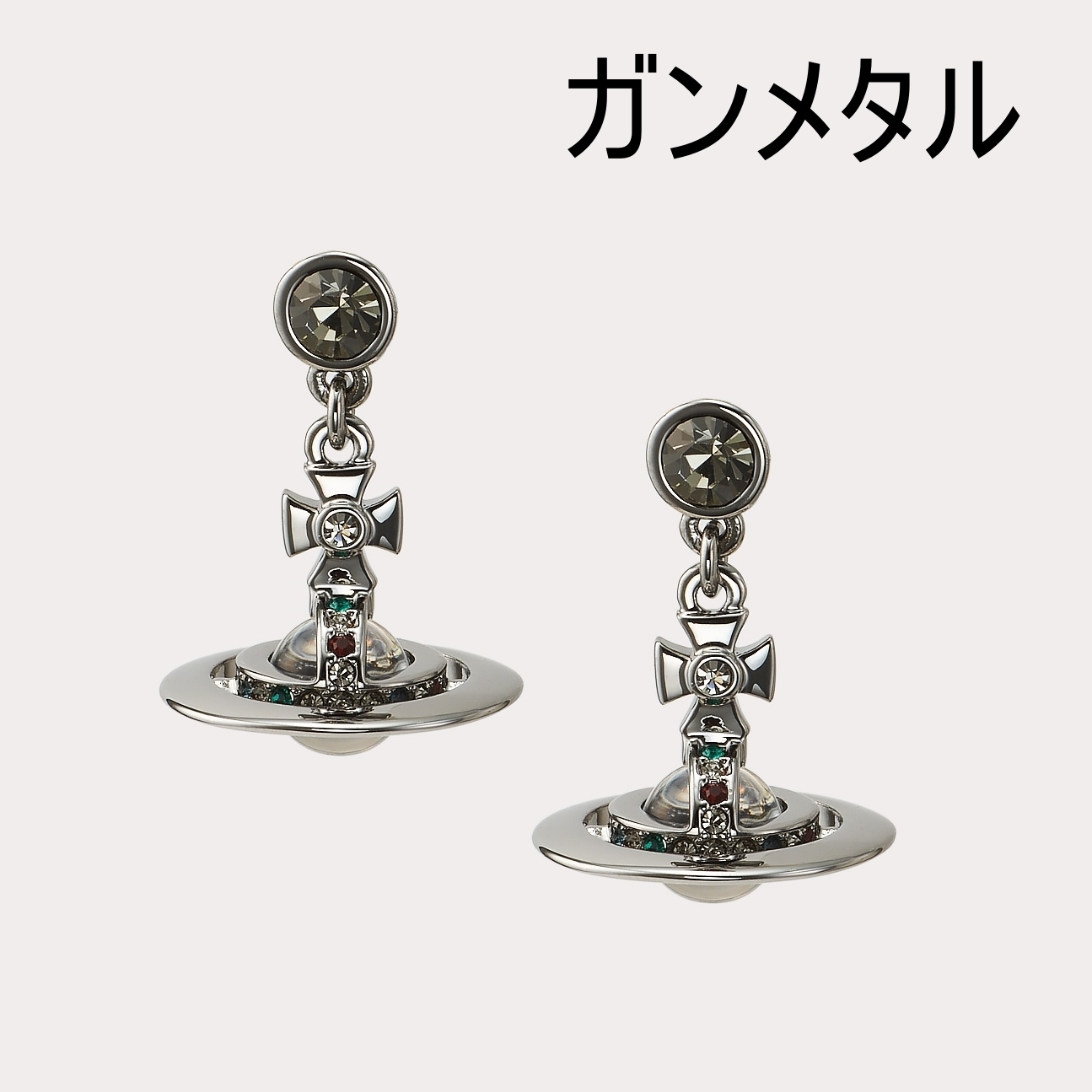 Vivienne Westwood】PETITE ORB ドロップピアス (Vivienne