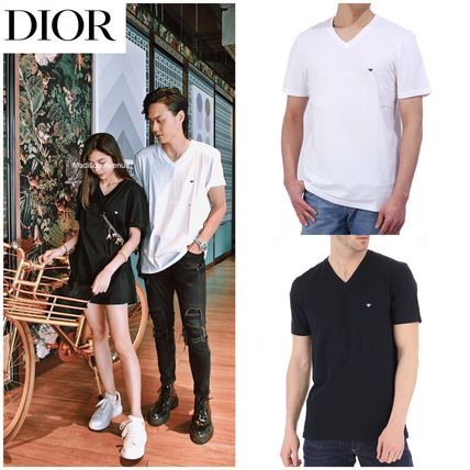 Christian Dior More T-Shirts Street Style Logo Luxury T-Shirts