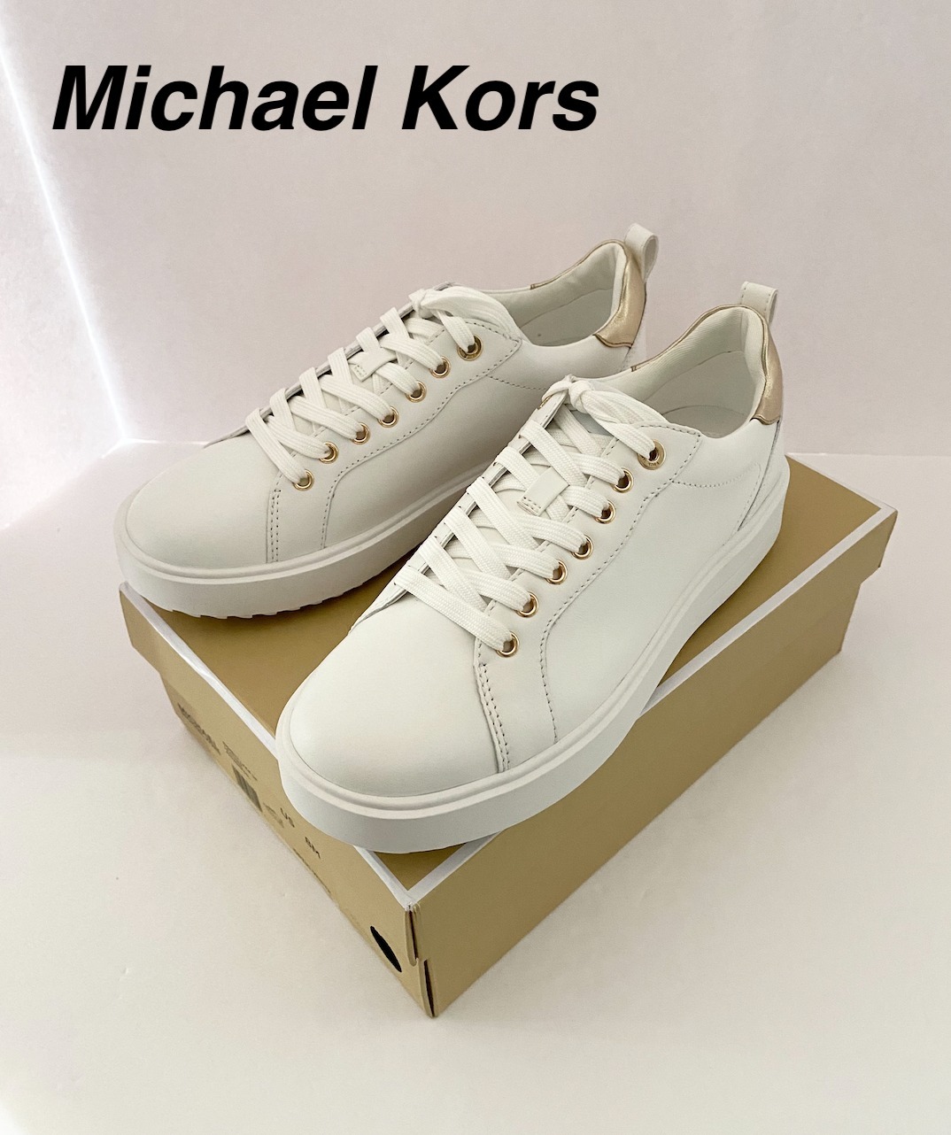 【Michael Kors】Emmett Leather Sneaker