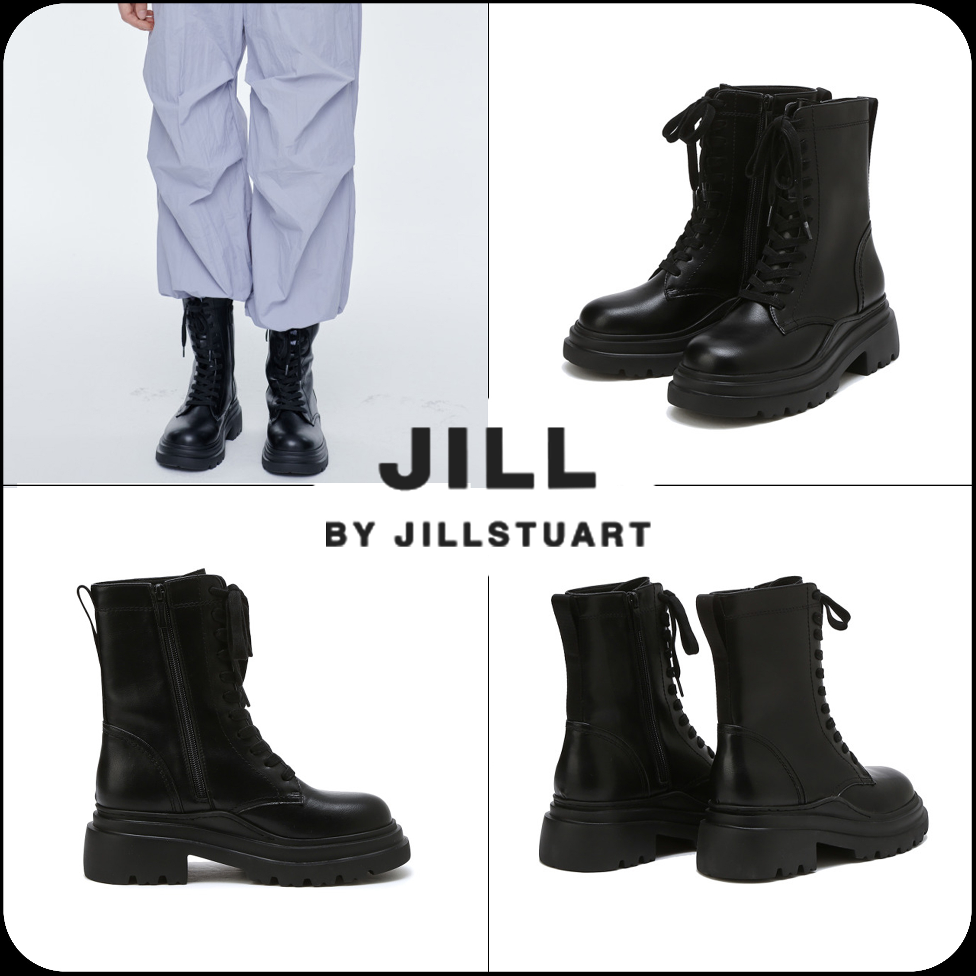 [JILLSTUART]★ROXY PLATFORM LACE-UP WALKER