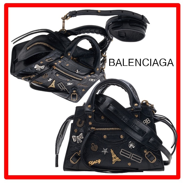 ☆韓国の人気☆【BALENCIAGA】☆NEO CLASSIC BAG MINI☆