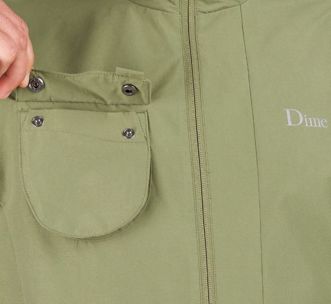 DIME ダイム☆ HIKING ZIP-OFF SLEEVES ベスト ジャケット 2WAY (Dime