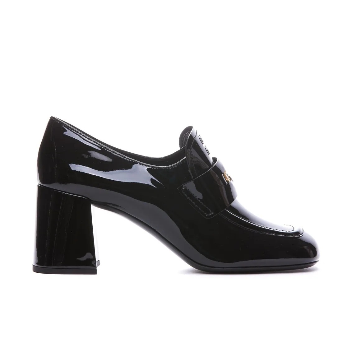 【MIU MIU】LOGO PUMP LOAFERS