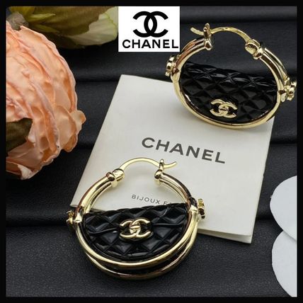 シャネル 23C Chanel マトラッセ  バッグ モチーフ ピアス即購入可