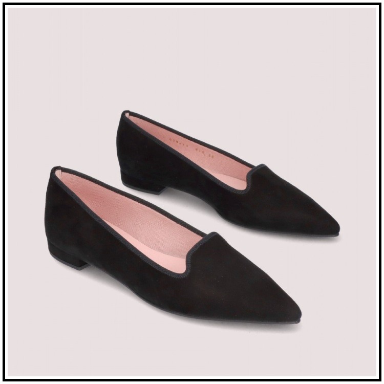 Pretty Ballerinas☆スエード製ポインテッドトゥシューズ