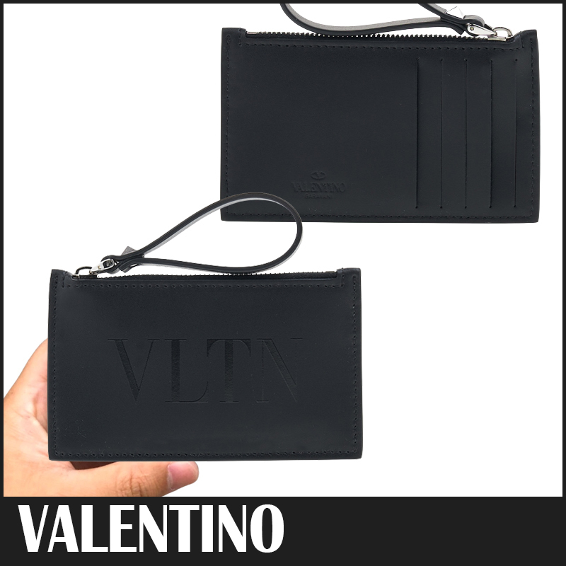 送料関税込☆VALENTINO ロゴ フラグメントケース カードケース