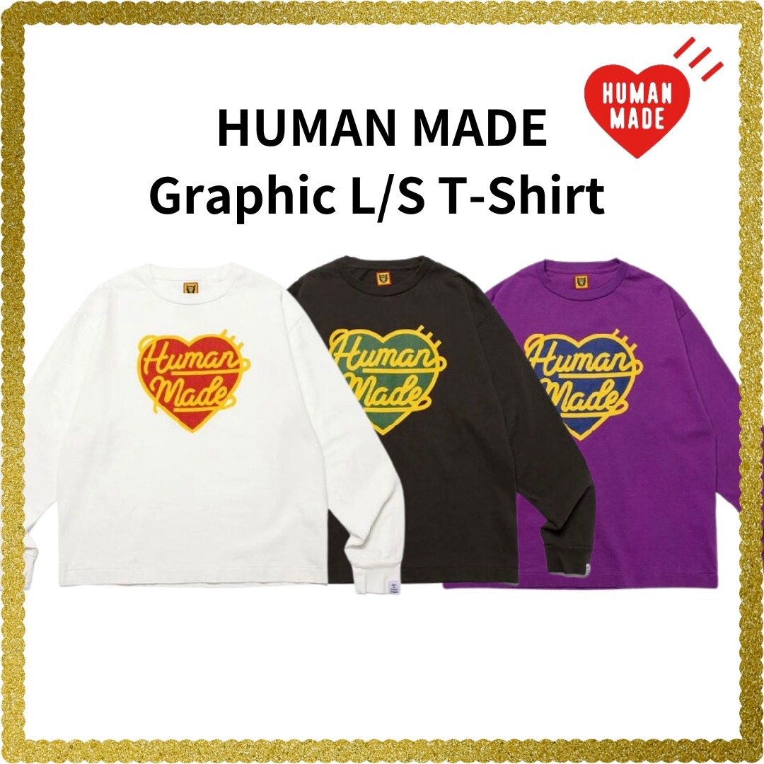 【希少】HUMAN MADE Graphic L/S T-Shirt #4 ヒューマンメイド