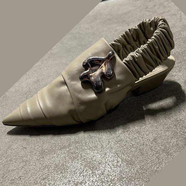 期間限定 VIP大型セール●Jil Sander●ポインテッドトゥサンダル