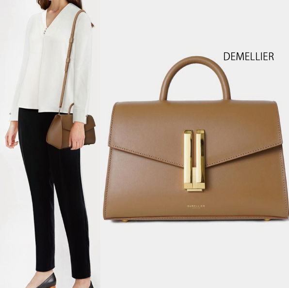 【DEMELLIER】英王室御愛用 Midi Montreal ２WAYハンドバッグ