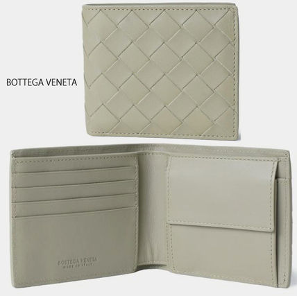 BOTTEGA VENETA Folding Wallets Bi-fold wallet with coin purse