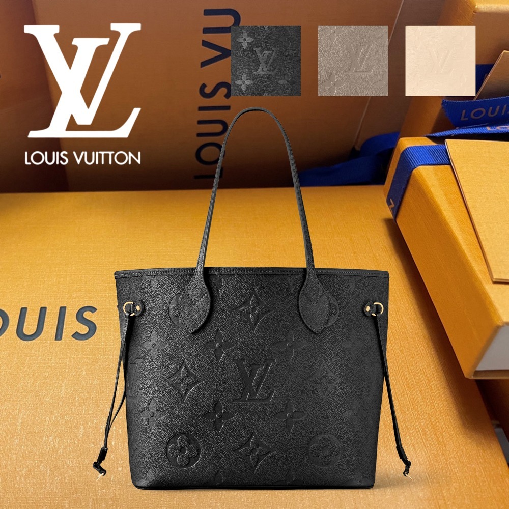 本物保証/Louis Vuitton ネヴァーフル MM トートバック 3色
