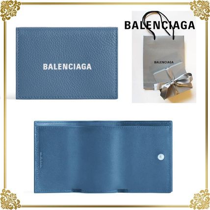 三つ折り BALENCIAGA(バレンシアガ) 折りたたみ財布(メンズ