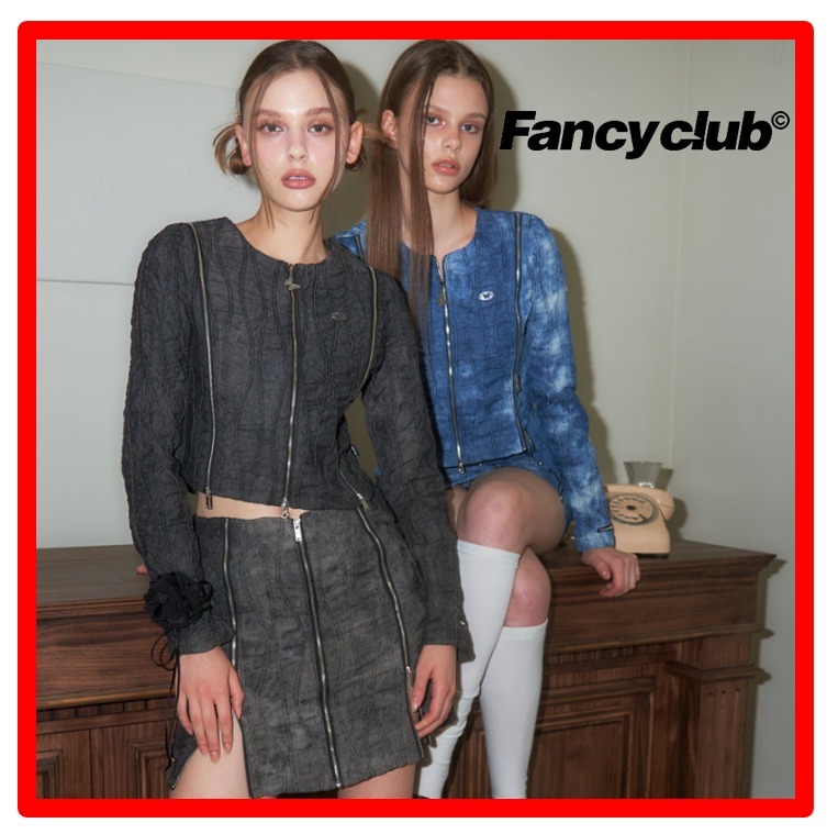 ☆人気☆【NASTY FANCY CLUB】☆BILLOW 2 WAY ZIPPER SET-U.P☆