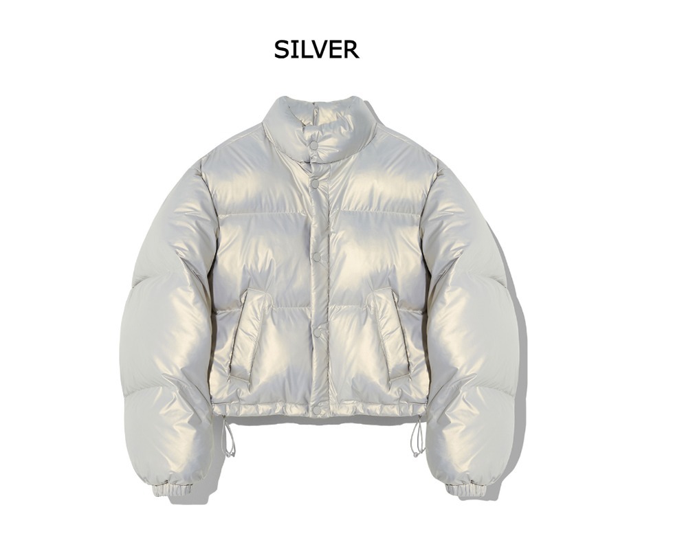 ★CODEGRAPHY★(W) WAVE LOGO HYPE GLOSSY CROPPED PUFFER★ codegraphy | ZOZOTOWN 12/20 12:00- release 【日本限定商品