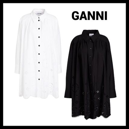 オーガニックコットン★シャツワンピース★ GANNI シャツワンピ Ganni(ガニー) ワンピース(レディース) 2ページ目