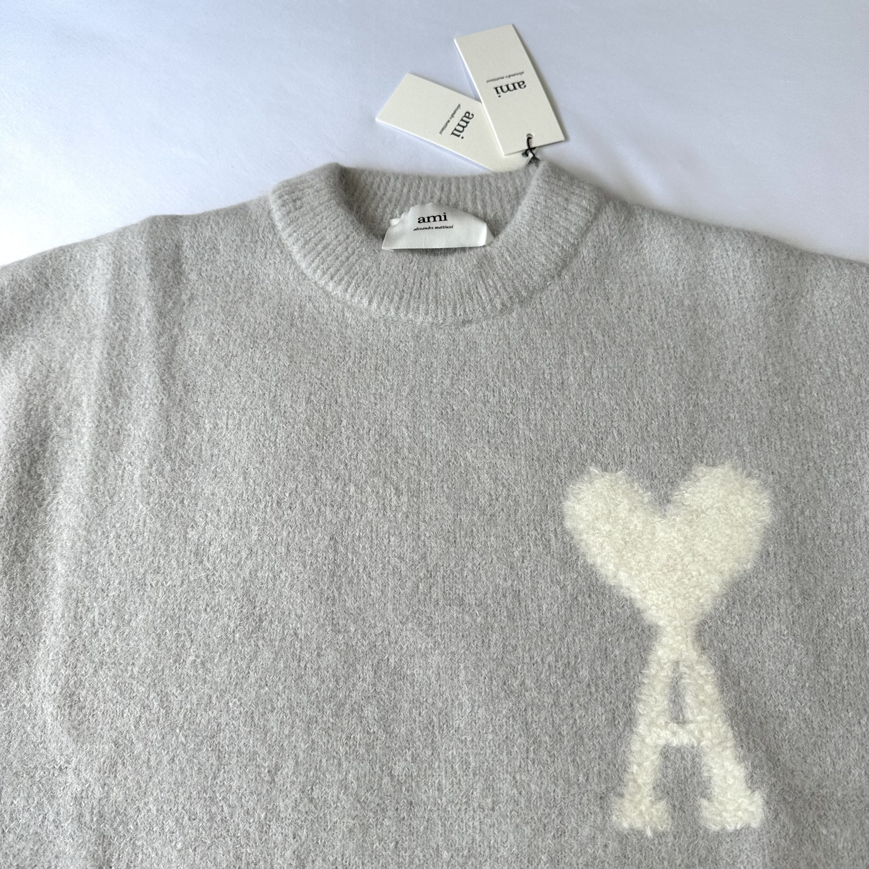 関税込 AMI DE COEUR アルパカブレンド クルーネックセーター 関税込 AMI DE COEUR アルパカブレンド クルーネックセーター
