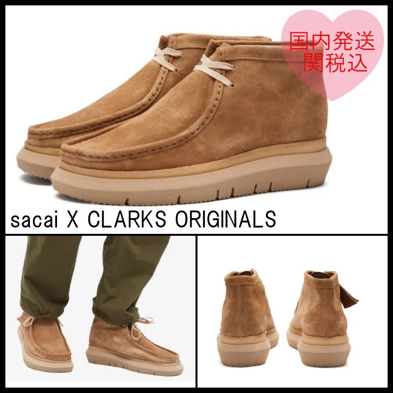 ☆sacai X CLARKS ORIGINALS☆ ハイブリッド ワラビー 靴