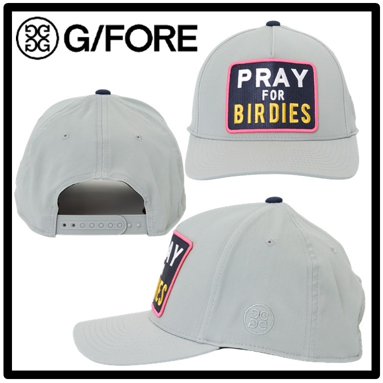関税込★G FORE★PRAY FOR BIRDIES HATゴルフキャップ★男女共用