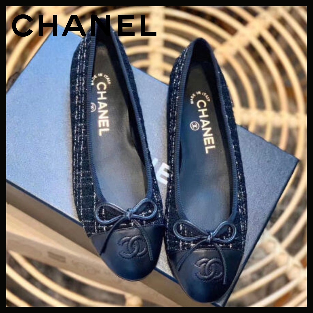 【オシャレカラー 】CHANEL バレリーナ (CHANEL/フラット 【オシャレカラー 】CHANEL バレリーナ (CHANEL/フラット