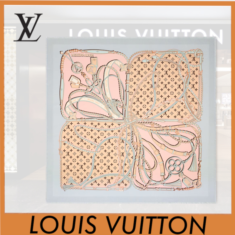 Louis Vuitton 海外限定 Mix & Straps ショール スカーフ 送料込