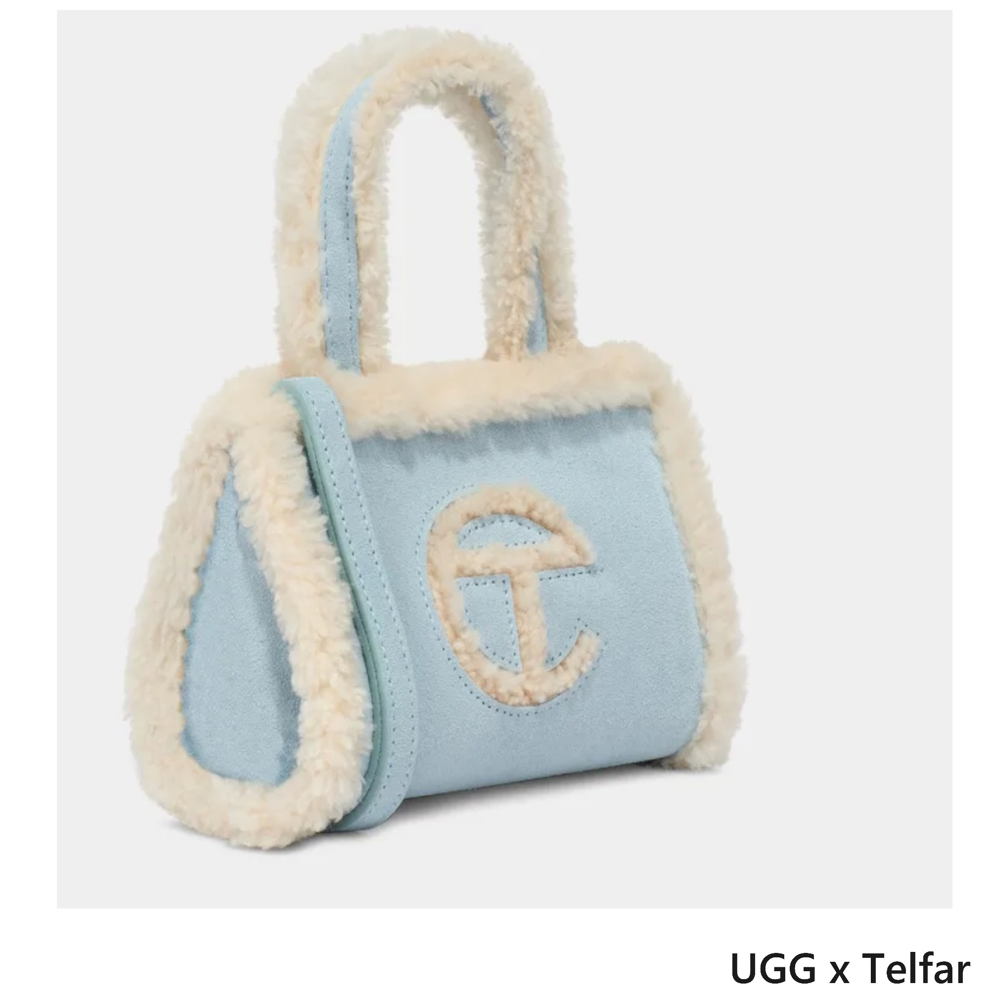 Telfar x Ugg ショッパートートバッグスモールライトブルー