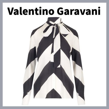 ストライプ VALENTINO(ヴァレンティノ) ブラウス・シャツ(レディース