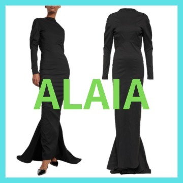 ワンピース ALAIA  Embellished taffeta gown