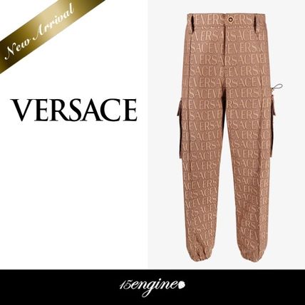 ベージュ系 VERSACE(ヴェルサーチェ) カーゴパンツ(メンズ