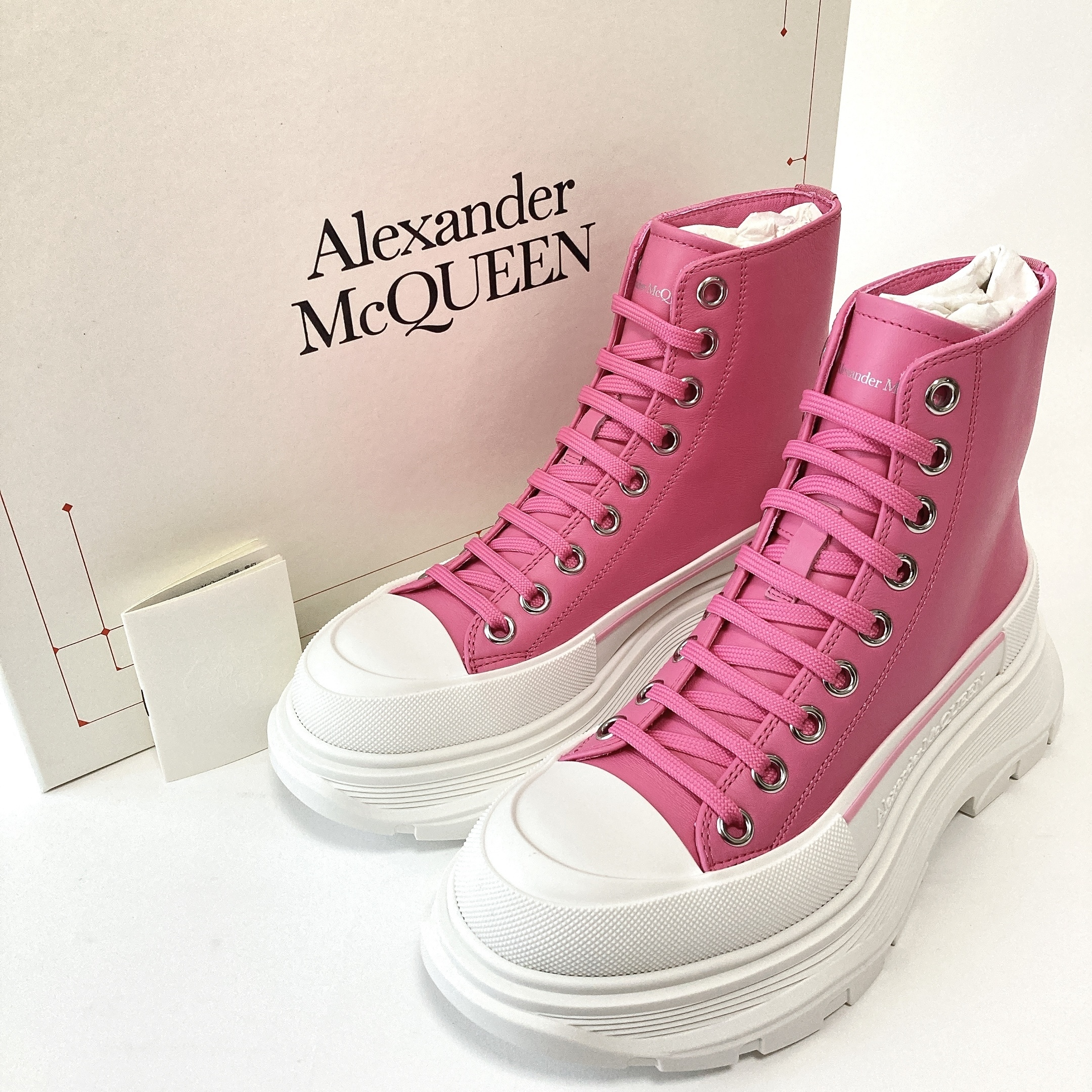 特別価格 関税負担なし ALEXANDER MCQUEEN Tread Slick ブーツ